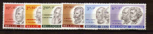 1961 Belgique N°1176-1181 Neuf Luxe** C 21€ A41