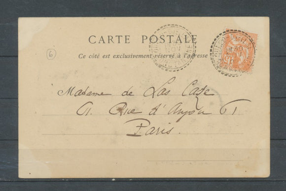1902 Superbe CP Obl cercle pointille OULED-DJELLAL C413