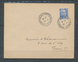 1947 Lettre Obl. Expo Phil. De Boulogne BILLANCOURT C451