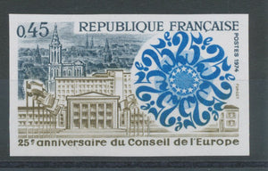 1974 France N°1792a Non dentelé Neuf luxe** COTE 46€ D2851