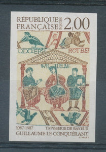 1987 France N°2492a Non dentelé Neuf luxe** COTE 20€ D2934
