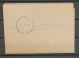 1947 TELEGRAMME voie TSF de BRAZZAVILLE CONGO. Superbe N3635