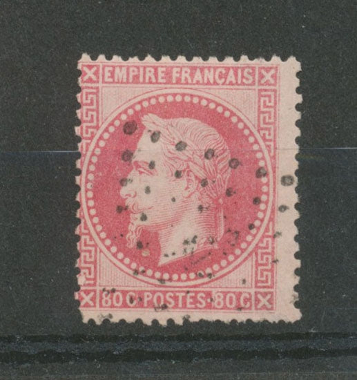 France Classique N°32 80c rose Oblitéré Ancre. TB. P1369