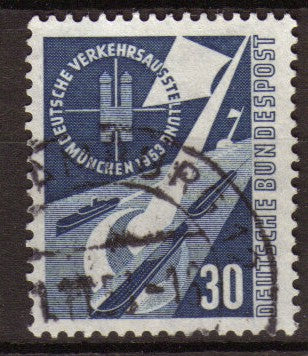 Allemagne 1953 N°56 30p Bleu. P366