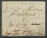 1805 Lettre Déboursé DEB 2/COUCY-LE-CHATEAU + DEB 2/LAON AISNE TB. P3884