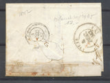 1842 Lettre Cursive 2 Brunehamel + CAD T13 AUBENTON AISNE TB/SUP P3913