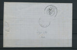 1873 Lettre N°60 obl Conv. Station Vernaison MON.LY RHONE (68) P4468