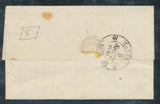 Lettre 1833 Cursive 78 Lorgues + Taxe Façon Manuscrit 4 + Gros CAD rouge P654