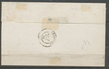 1878 TRIPLE PORT TRICOLORE, 30c. Lauré + Céres N°55 + 60 obl. GC, C.17 X1100