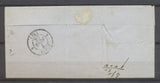 1852 Lettre cursive 51 Landivy + T15 St HILAIRE-DU-HARCOUET MAYENNE(51) X2882