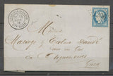 1876 Lettre Craponne-s-Arzon/Hte Loire GC 1206 sur n°60 + C.18, SUP X3986