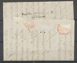 1823 Lettre de Londres PAR PH.DEVOT ET LE/DE CALAIS + 61/CALAIS, SUP X4121