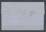 1870 Lettre Avec variété de planchage 94 A2 REPARE, n° 29 très rare, X4504