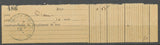 1915 Reçu de dépêche SEMAPHORE CAP FACON/ORAN càd Superbe X5146