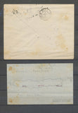 1931 Env. NOUMEA-KONE + essai de l'île, Grande griffe AVION spéciale Rare X5178