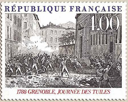 Bicentenaire de la Révolution. Philexfrance'89. Exposition philatélique à Paris. 4f. Y2538