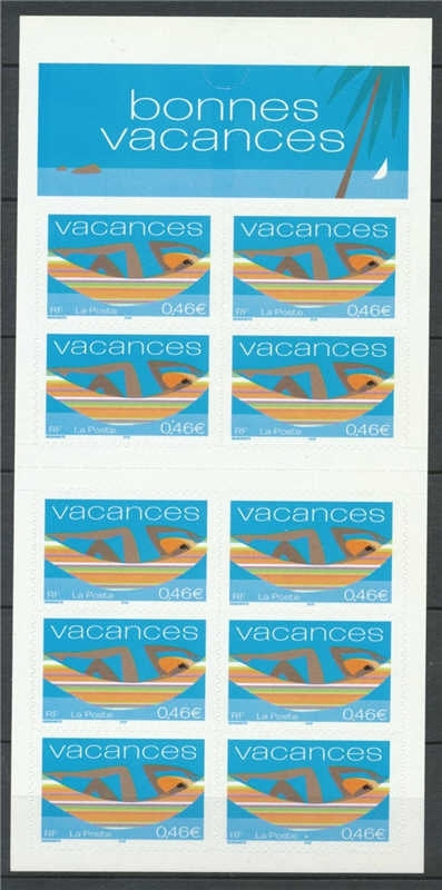 Vacances. Carnets commémoratifs YC3494A