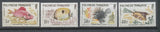 1962 Colonie POLYNESIE FRANCAISE N°18 à 21 poissons. Neuf luxe **. TB E4058