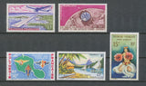 1960/64 Colonie POLYNESIE FRANCAISE PA N°5 à 9 Neuf luxe **. TB. E4064