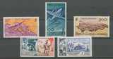 1948-54 Colonie Nouvelle Calédonie PA N°61 à 65 Neuf*. TB, Cote 57€ E4077