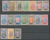 Série timbres Colonie Française Guinée N°63 à 79 Neuf *. B/TB E4101