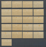 1938 Grande série Coloniale Pierre et Marie Curie 21 valeurs Neuf * TB  E4102