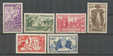 1937 Colonie Madagascar Exposition Internationale de Paris N°193 à 198 N*  E4104