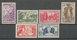 1937 Colonie Française AEF Exposition Internationale Paris N°27 à 32 N* E4115