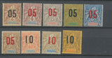 1912 Colonie Française DAHOMEY N°33 à 42 sauf 41. Neuf * E4205