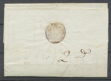 1818 Lettre avec Marque en port payé P78P LE LUC. VAR(78) Superbe E4225