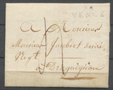 1820 Lettre avec Marque en port dû 78 VENCE. VAR(78) Superbe E4226