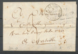 1838 Lettre Cursive 78 Les Arcs + CAD T11 LE LUC  VAR(78) TB E4228