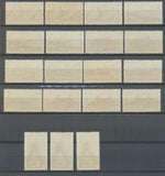 1948 Colonie Française Nouvelle Calédonie N° 259 à 277  Neuf * TB E4246