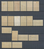 1922 Colonie Française Océanie séries N°47 à 64 Neuf */oblitéré  B/TB E4253