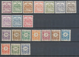 1933-47 Colonies françaises LA REUNION Taxe N°16 à 35 Neuf *. TB E4268