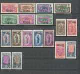 1922 Colonies Françaises TCHAD N°1 à 18 Neuf * B/TB. Cote 125€ E4289