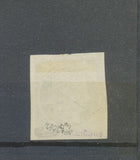 1849 France Classique N°1a 10c bistre Brun Signé CALVES. Cote 450€ Sup F1002