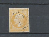 France Classique Présidence Napoléon III N°13Al 10c citron de 1857. TB F1021