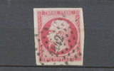 1859 France Classique Napoléon N°17Ba 80c Rose vif TTB F1037
