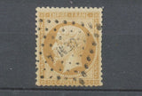 1862 France Classique N°21 10c Bistre obl CEM A Corps Expédit. du Mexique F1045