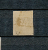 1849 France CERES N°3 20c noir sur jaune très foncé. TTB.  F1065