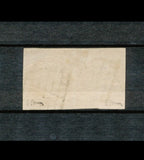 1849 France CERES Paire N°5a 40c orange vif Signé Brun TB F1072
