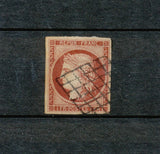 1849 France CERES N°6 1F Carmin TTB.  Signé Calves et Roumet F1073