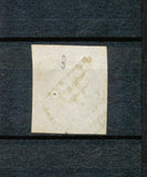 1849 France CERES N°3 20c noir sur Jaune Obl. grille.  F1098