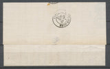 1872 Lettre N°60 Convoyeur station GIVORS, LY.StE  RHONE (68) obl GC3151 N3762
