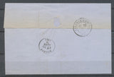 1876 Lettre N°60 Convoyeur station ST LATTIER M.VAL. ISERE (37) N3774