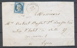 1873 Enveloppe N°60 Convoyeur station LORETTE StE.LY. LOIRE (84/88) N3779