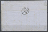 1874 Lettre N°60 Convoyeur station AMPLEPUIS StG.TA. RHONE (68) N3787