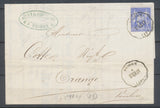 1877 Lettre N°78 Convoyeur station VOIRON StR.R.LY.ISERE (37) N3790