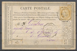 1870 CP N°59 Convoyeur station IZEAUX StR.R.LY ISERE (37) N3792